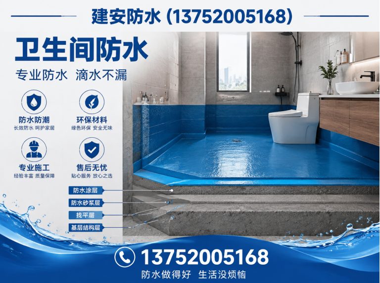 西青区建安防水展示图